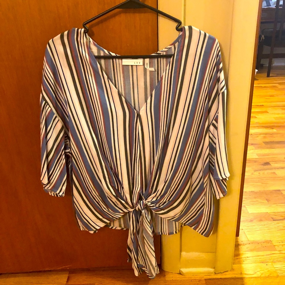 Tie front Blouse